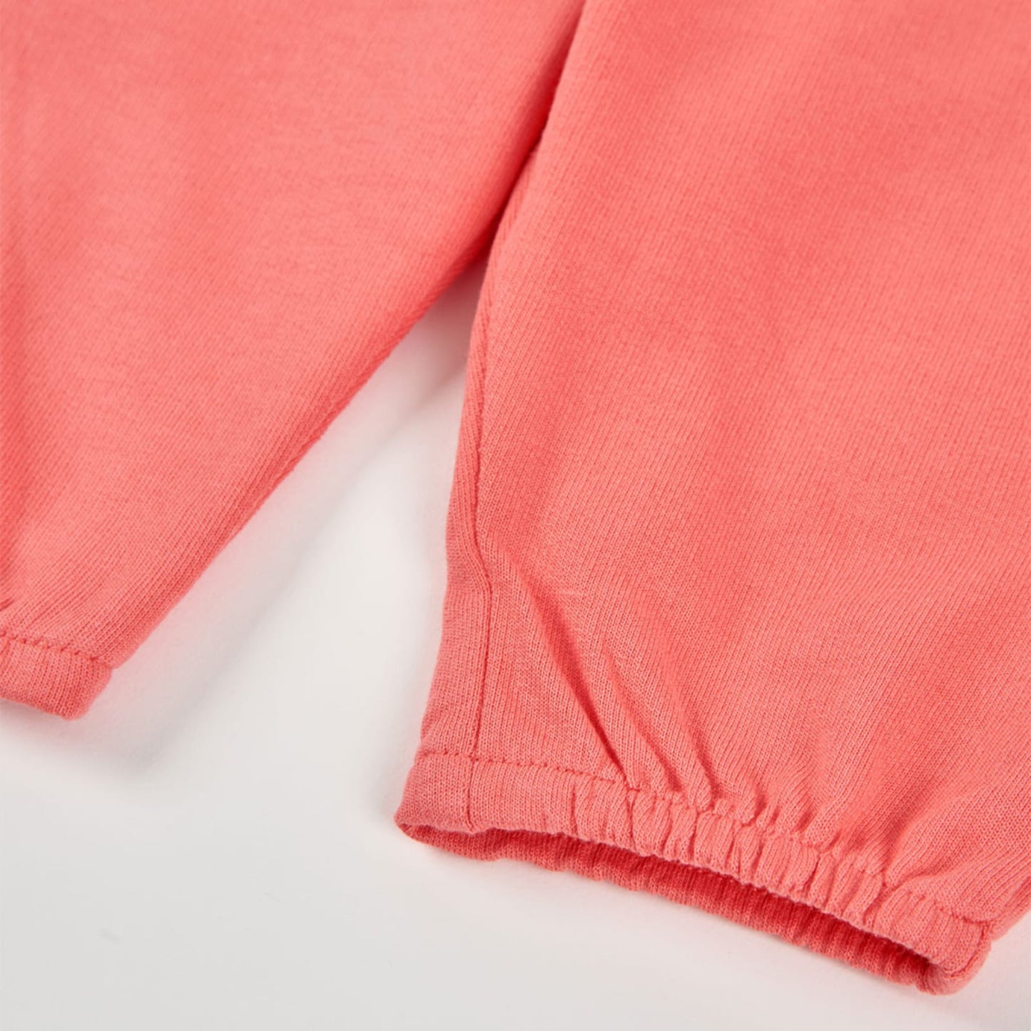 Calças em felpa suave para a bebé menina- Conforto e estilo rosa