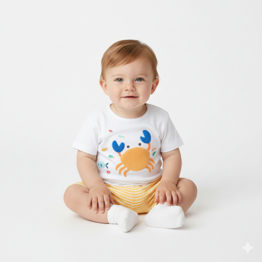 Babygrow de algodão
