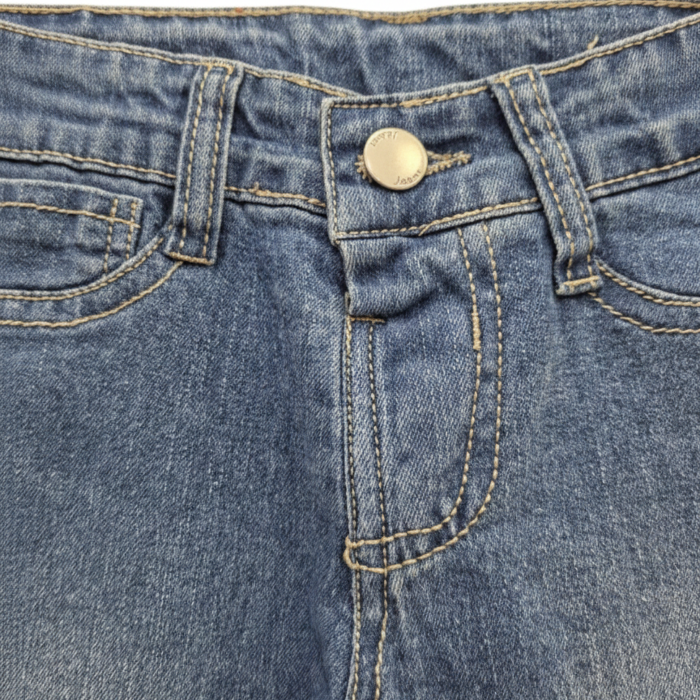 Conjunto 3 Peças: Casaco Estilo Americano Vermelho, T-shirt e Calças de Ganga