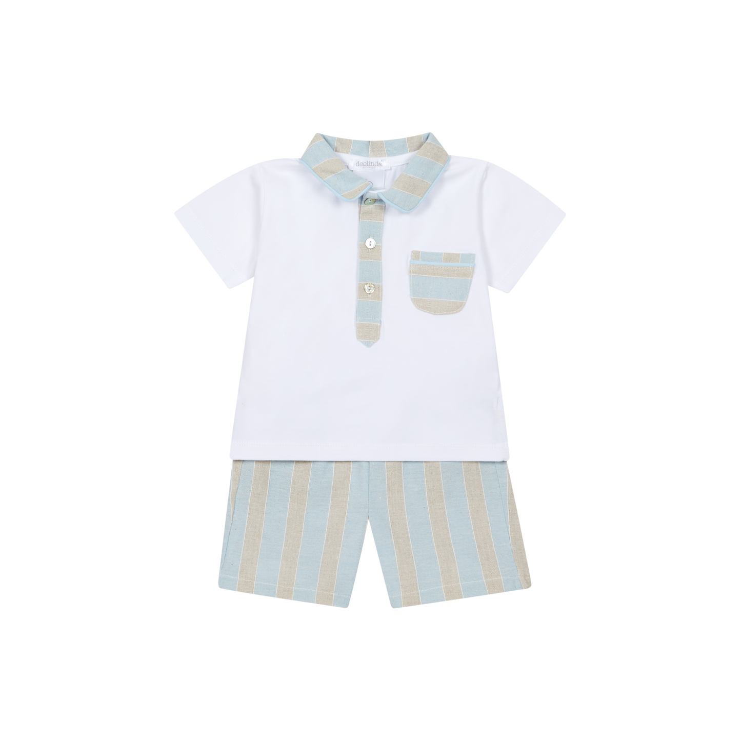 Conjunto em Algodão para Menino 2pc