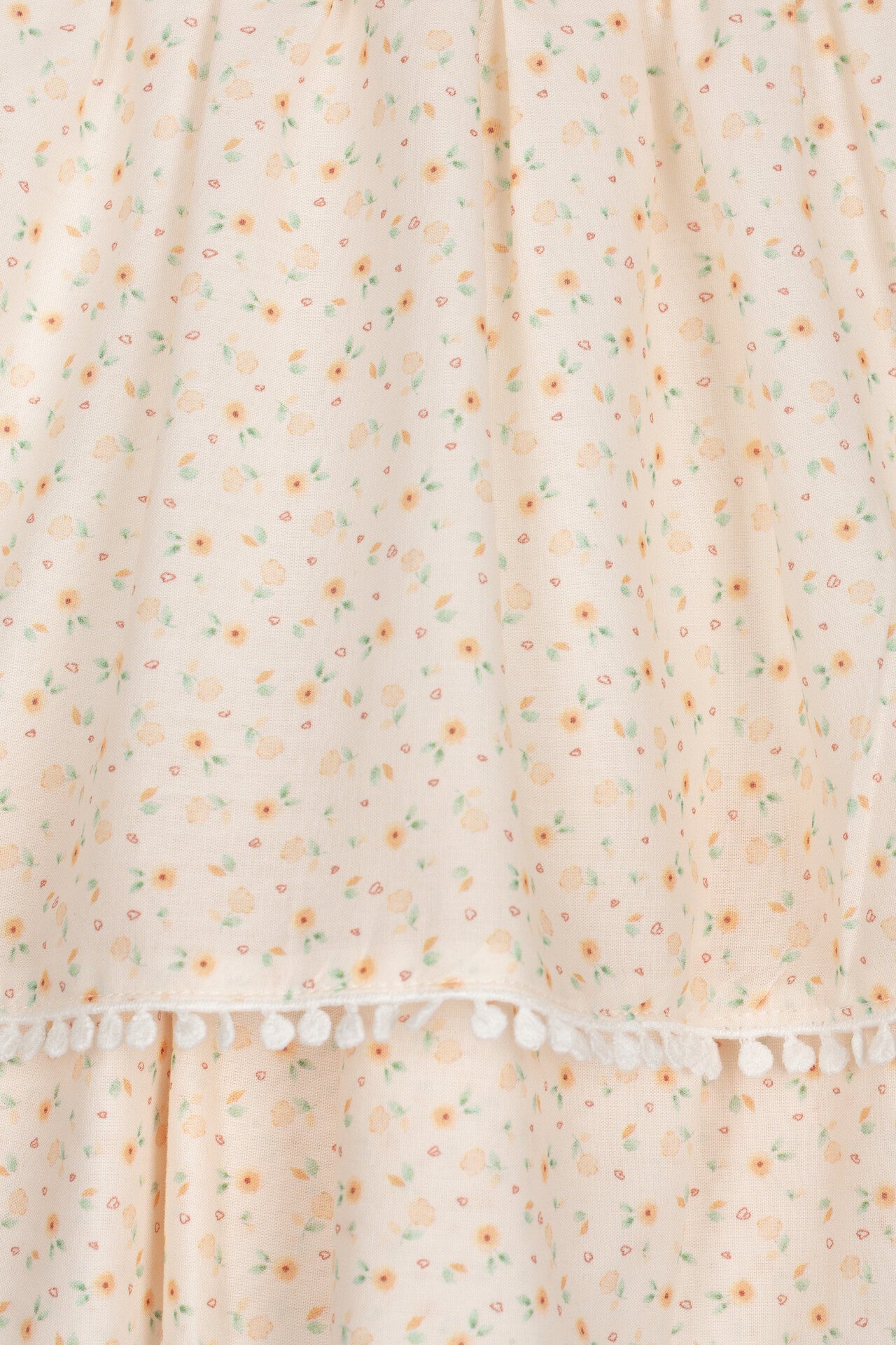 Vestido com Tapa Fraldas Bebé Menina Floral - Salmão e Verde Água