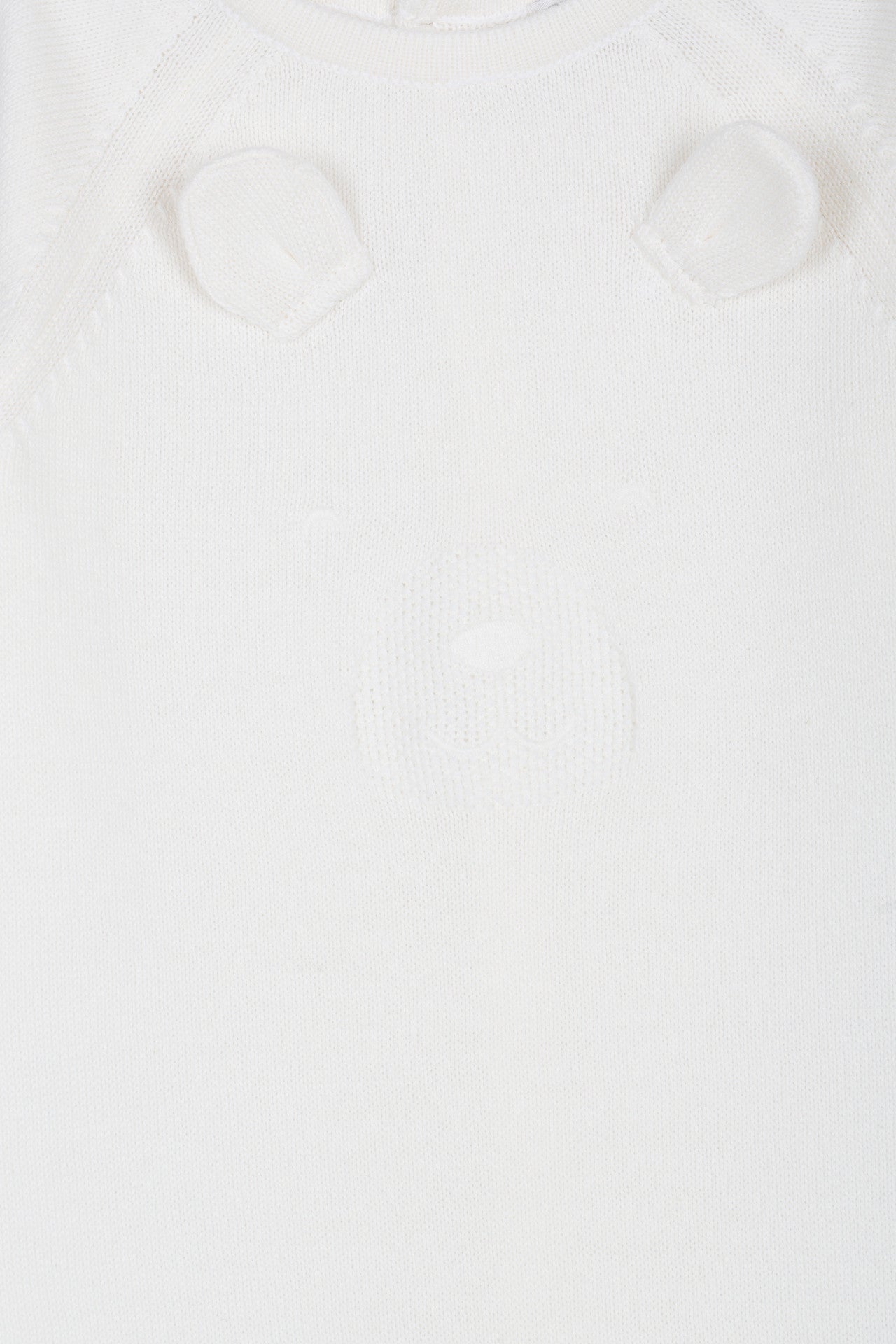 Babygrow de recém nascido em algodão orgânico bordado