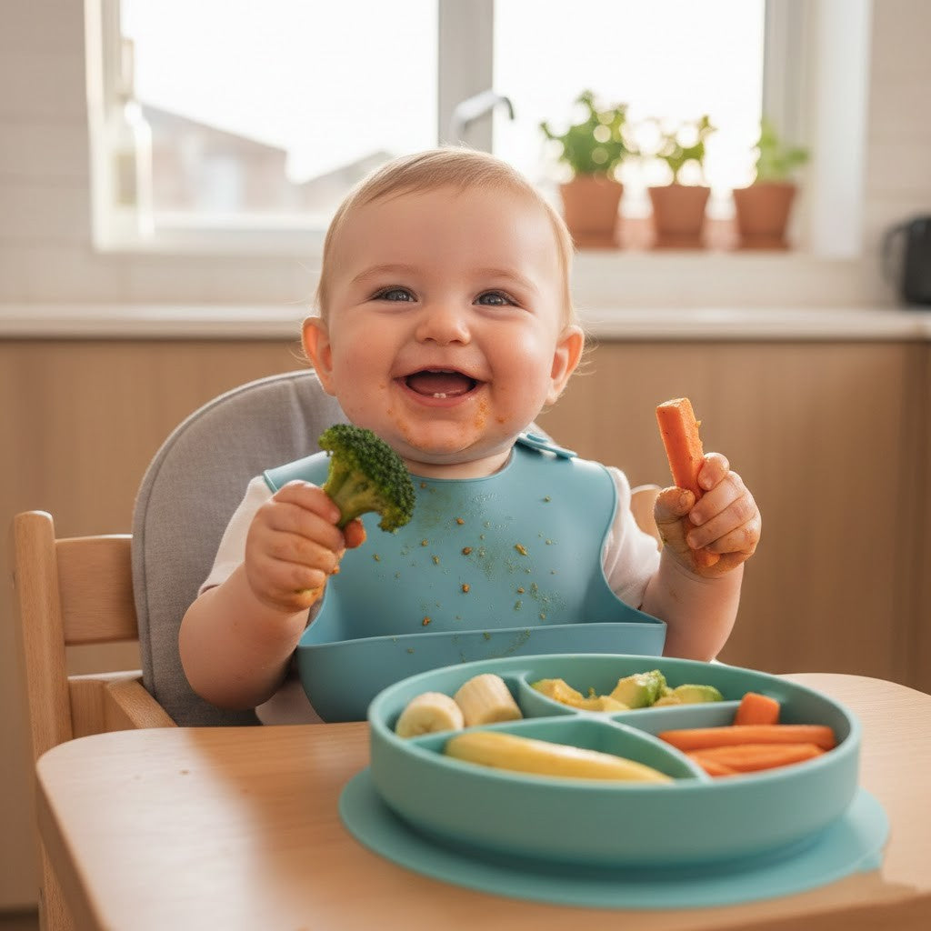 O Guia do BLW(Baby-Led Weaning) no Início da Aventura (6-9 Meses)
