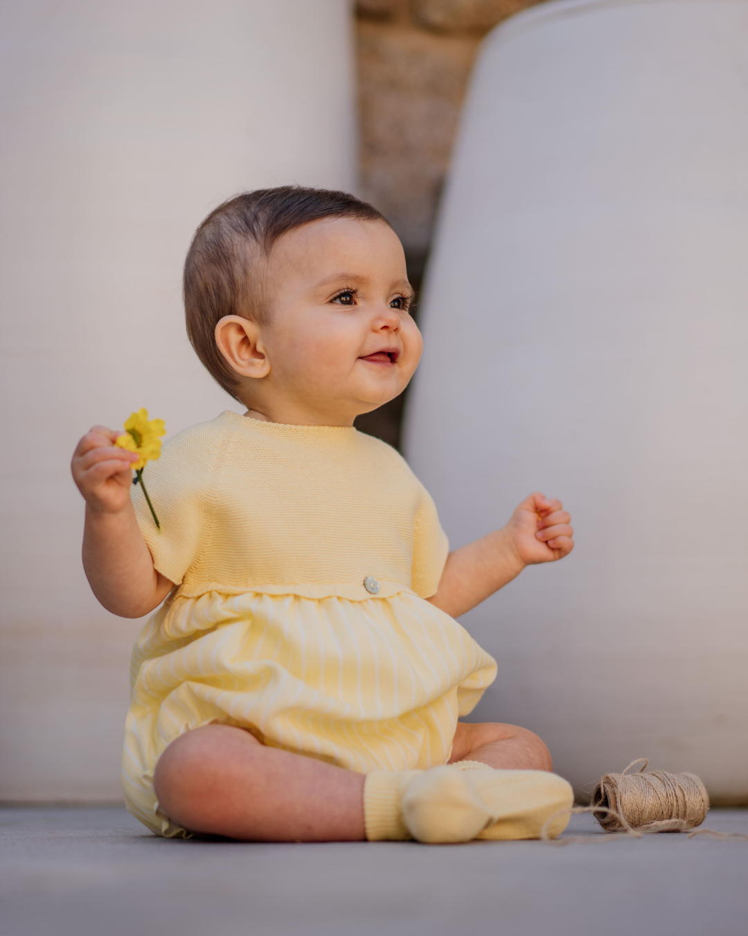 Fofo de manga curta com riscas | LET LOVE GROW