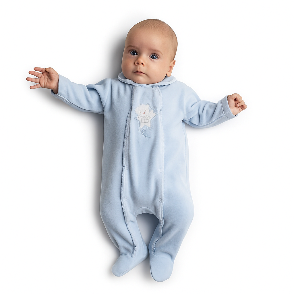 Babygrow azul estrela | BABI