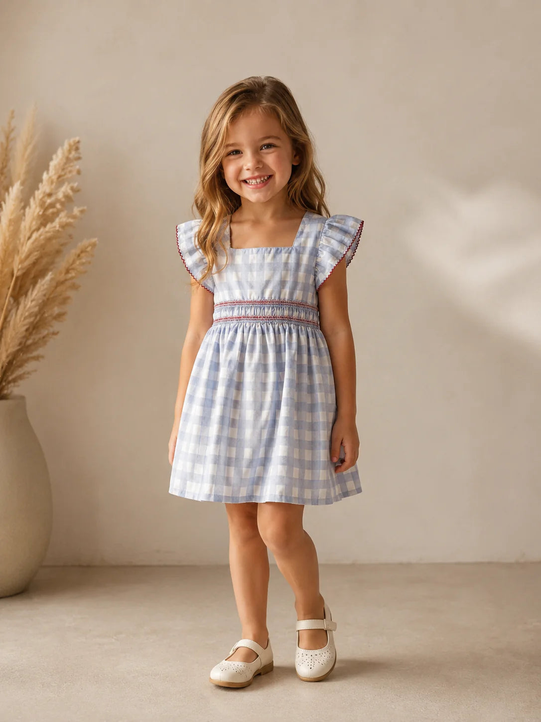Vestido para Menina Vichy
