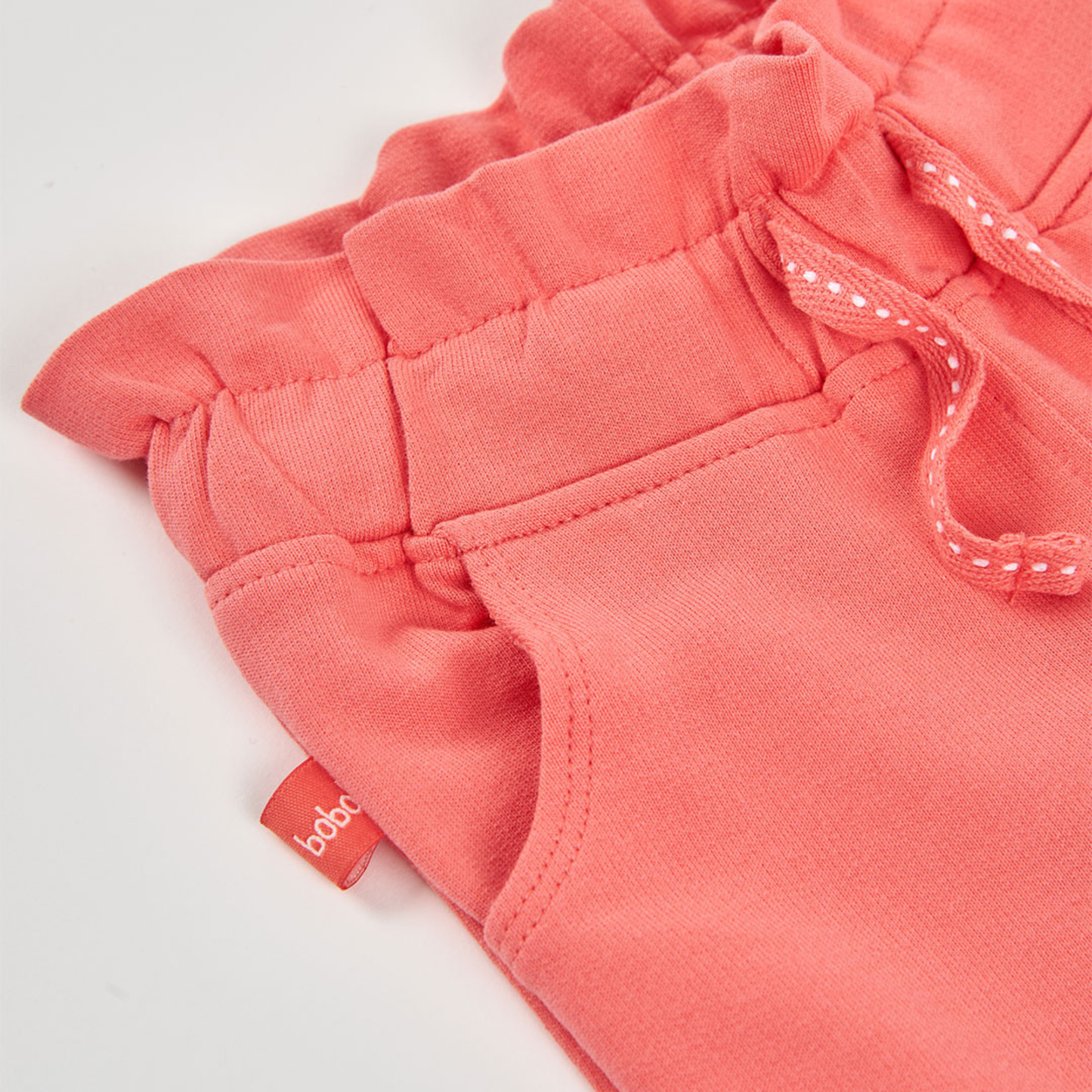 Calças em felpa suave para a bebé menina- Conforto e estilo rosa