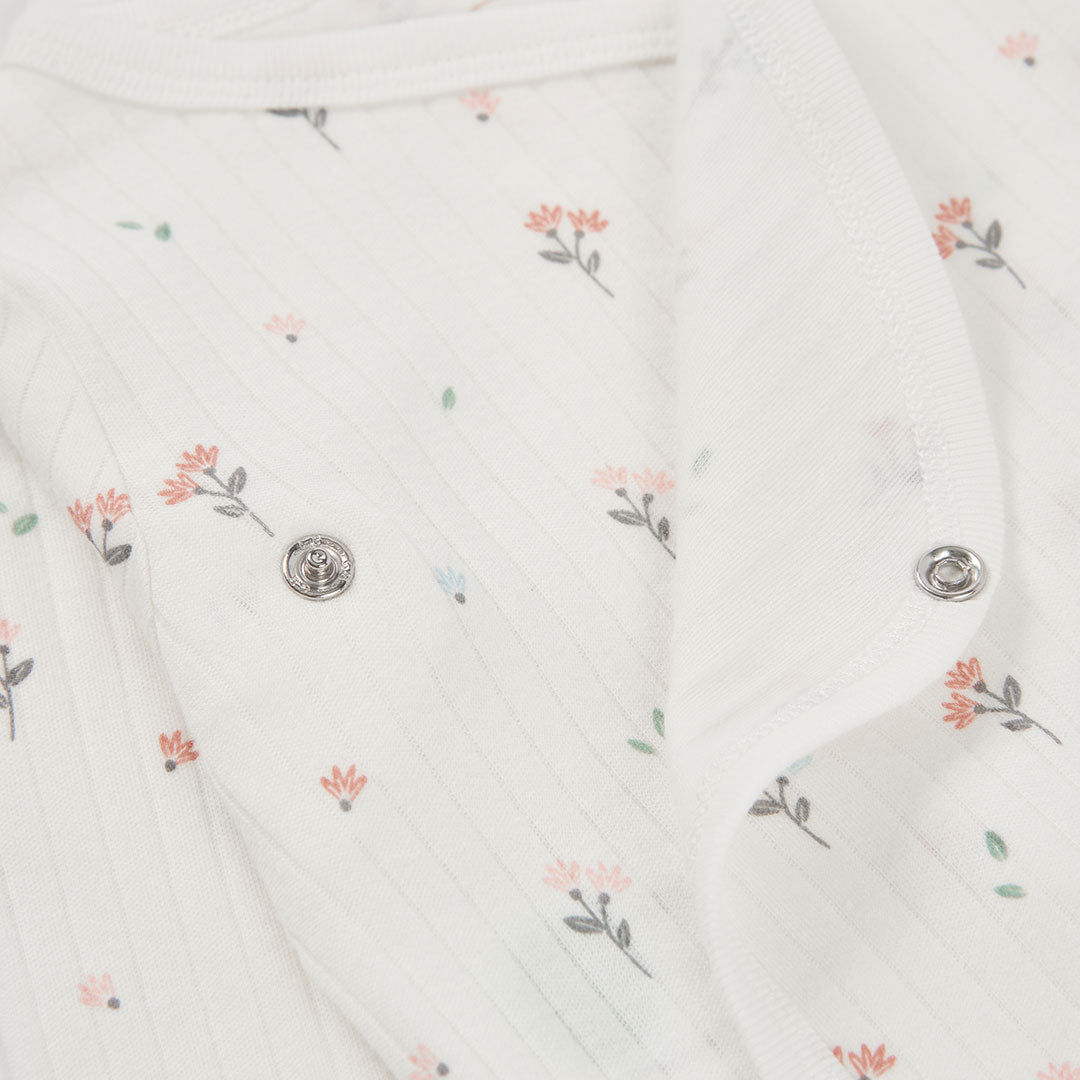 Pack de Saída de Maternidade "Hello World" – Conjunto 4 Peças Floral