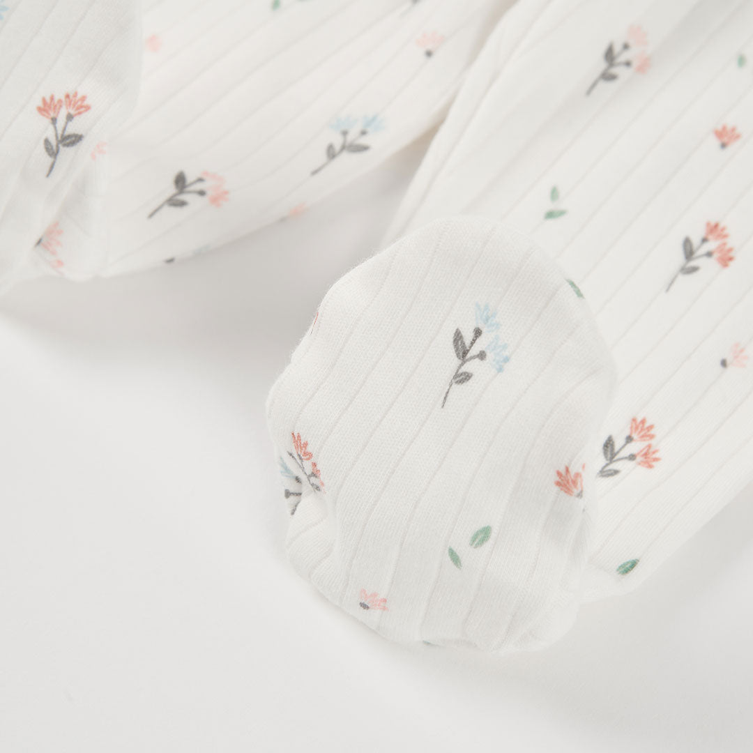 Pack de Saída de Maternidade "Hello World" – Conjunto 4 Peças Floral