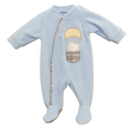 Babygrow azul elefante