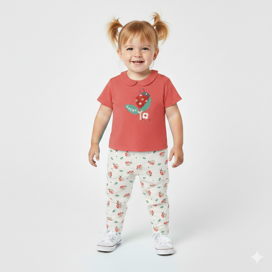 Conjunto 2 pç para bebé menina