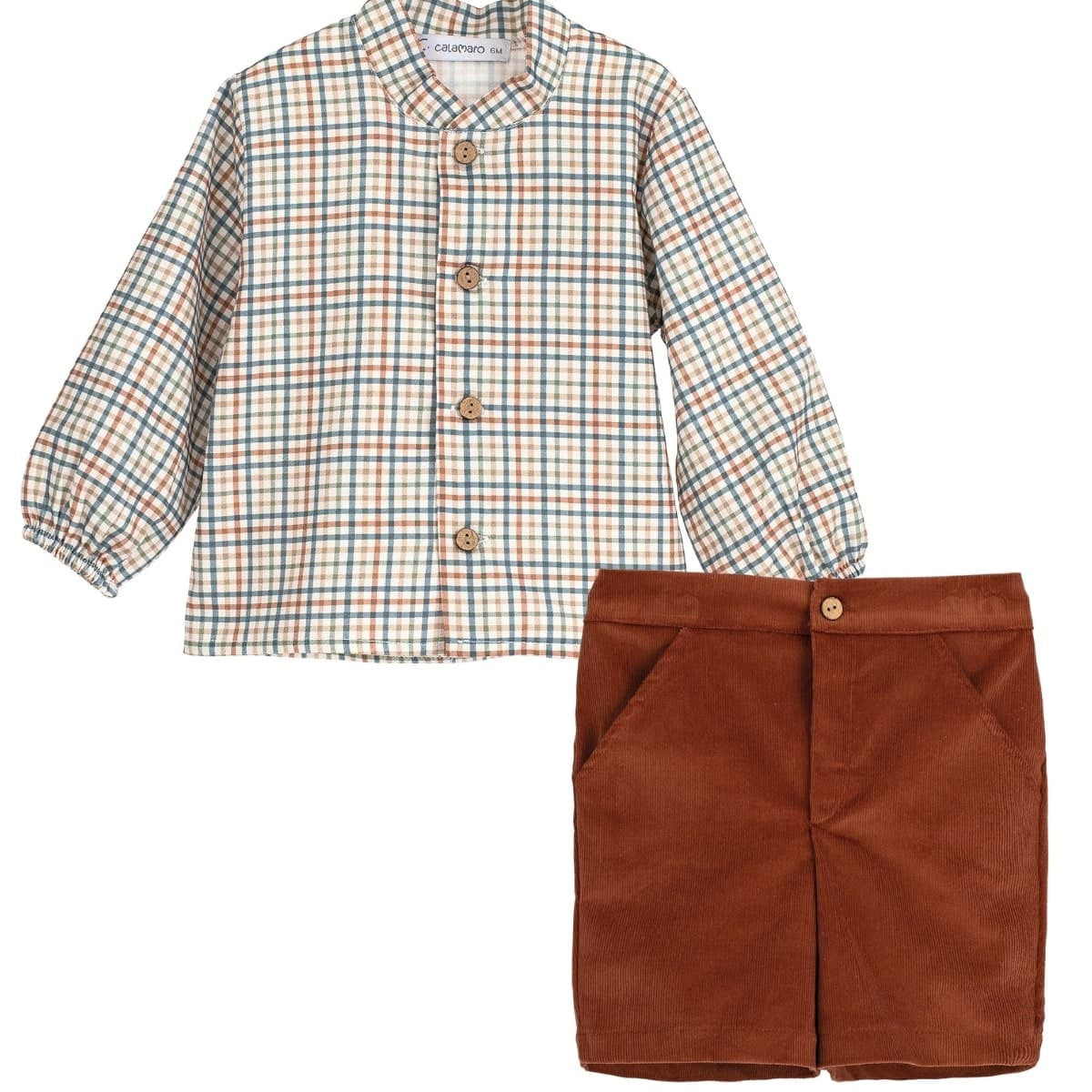 Conjunto Camisa e Calções | CALAMARO | Menino