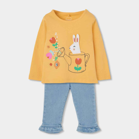Conjunto de 2 pç para bebé menina