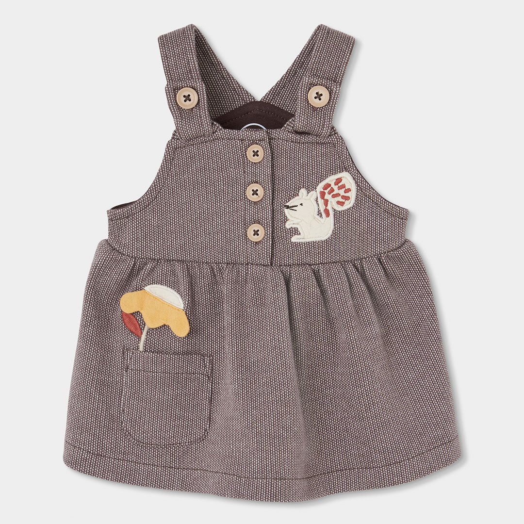 Conjunto Vestido Esquilo e Body de Gola