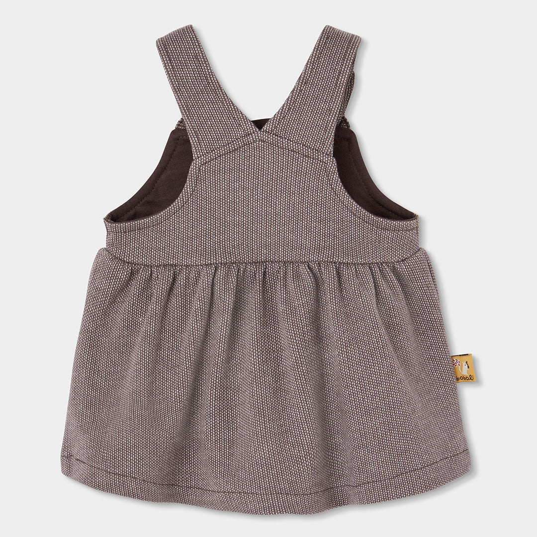 Conjunto Vestido Esquilo e Body de Gola