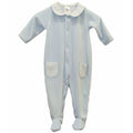 Babygrow veludo azul | BABI