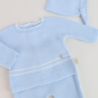 Conjunto de três peças em Malha
