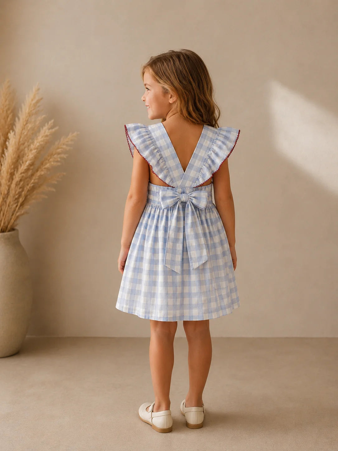 Vestido para Menina Vichy