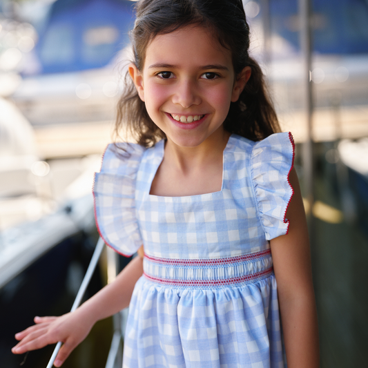 Vestido para Menina Vichy