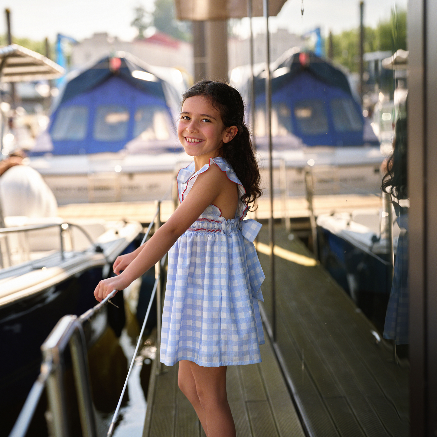 Vestido para Menina Vichy