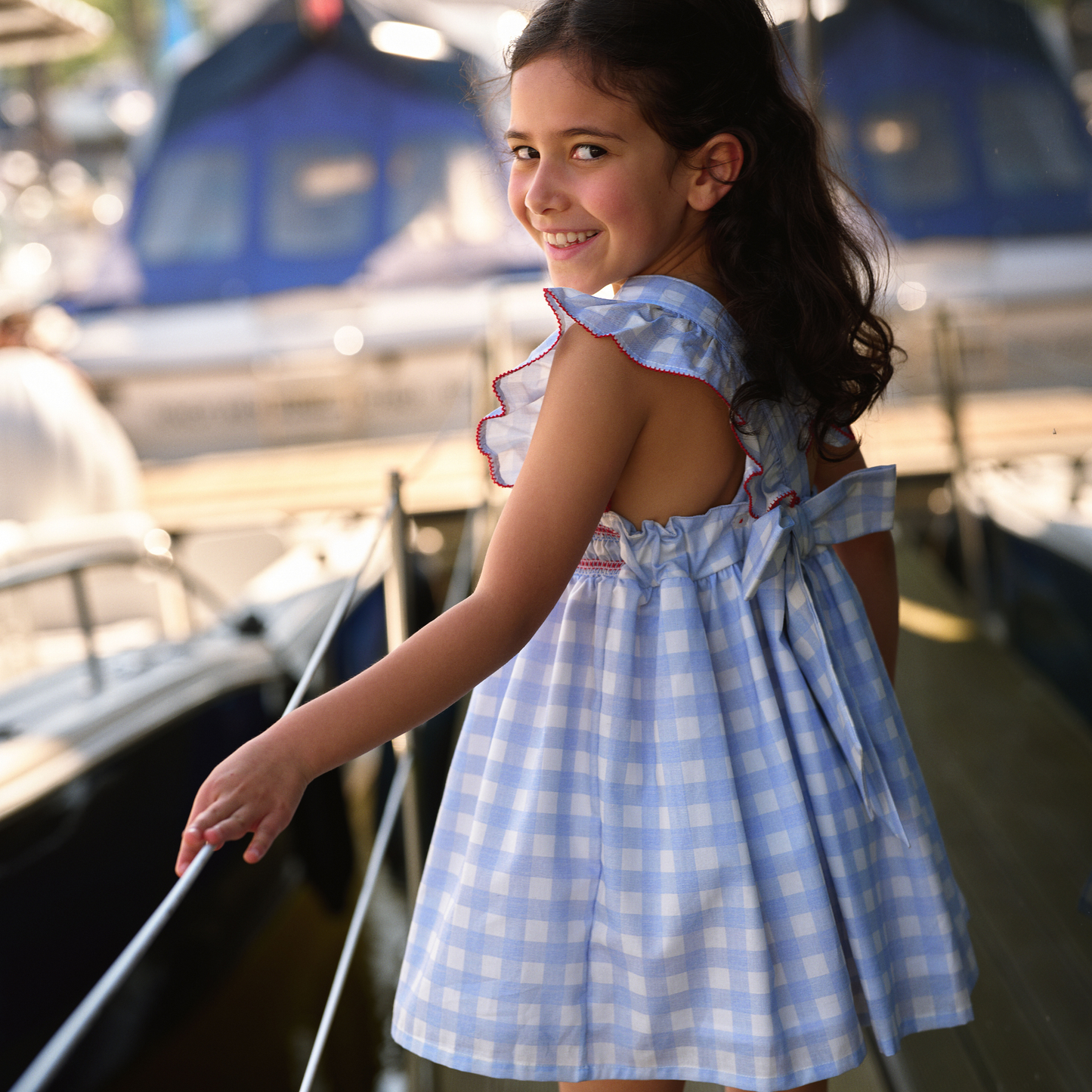 Vestido para Menina Vichy
