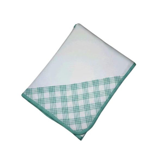 Fralda de Algodão com Padrão Xadrez