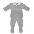 Conjunto de malha cinzento 2 pc