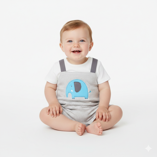 Babygrow manga curta para Menino