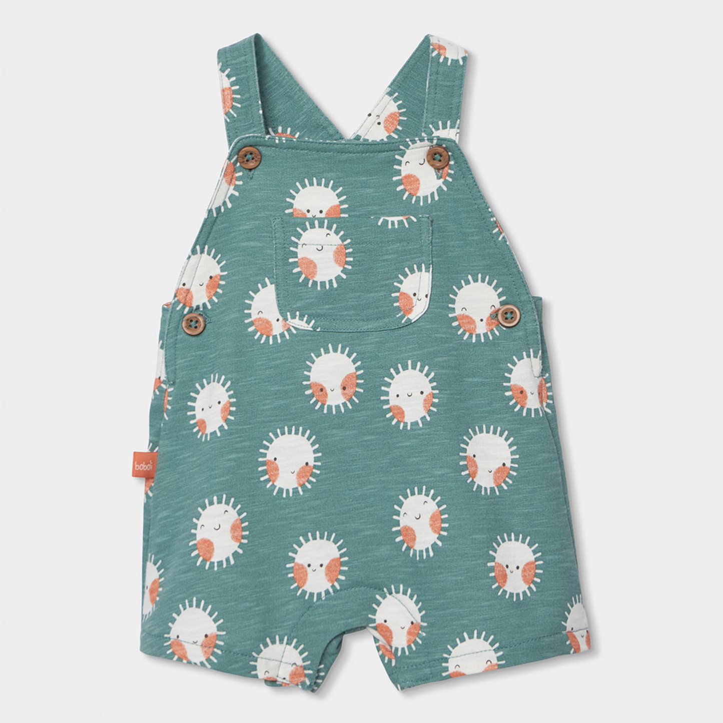 Conjunto de Jardineiras e T-shirt Verde