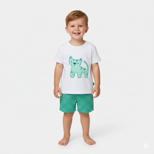 Conjunto de 2 pç com Calção