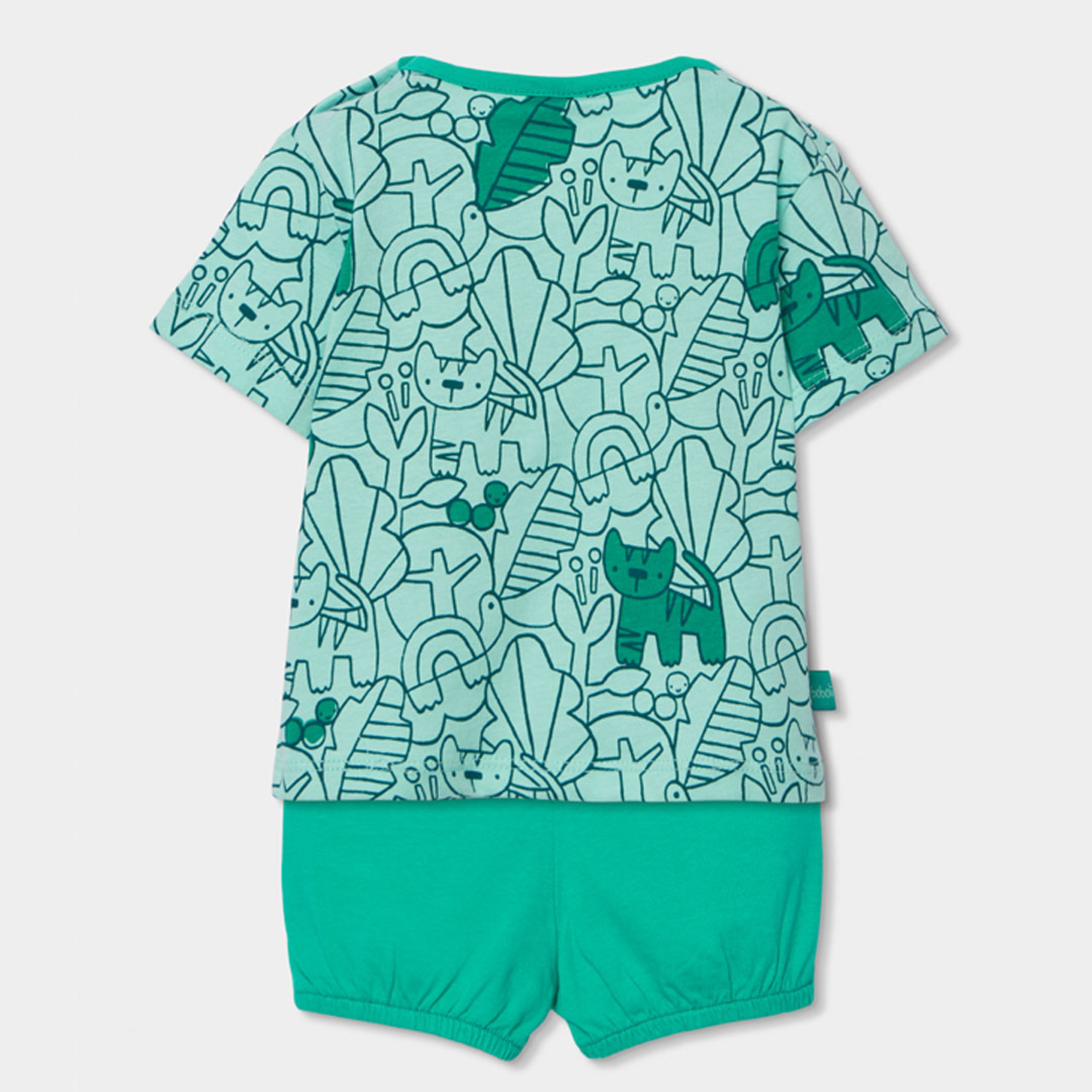 Conjunto de 2 peças para menino azul