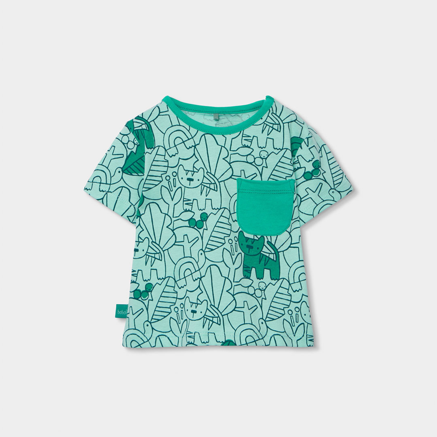 Conjunto de 2 peças para menino azul