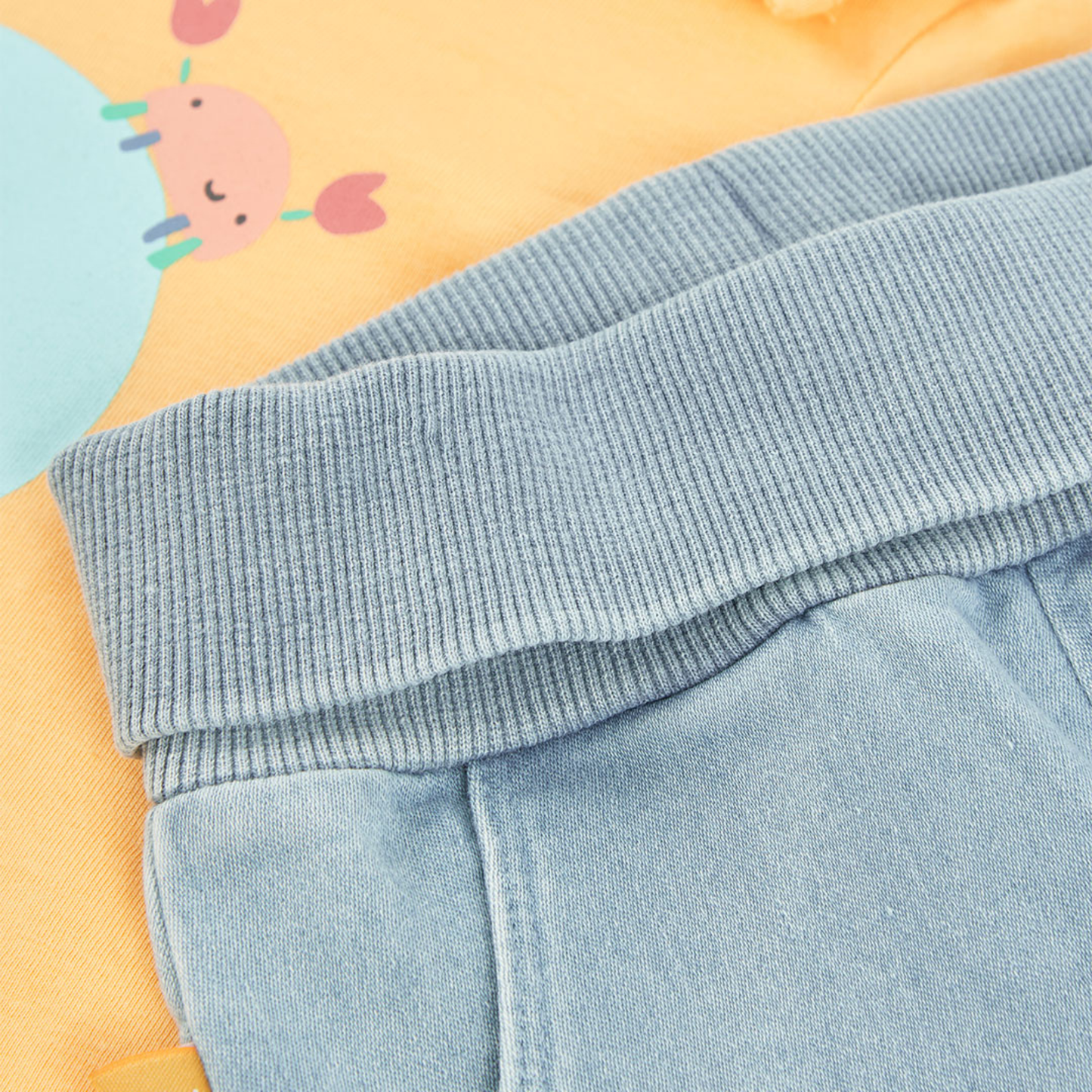 Conjunto malha 2 pç para bebé