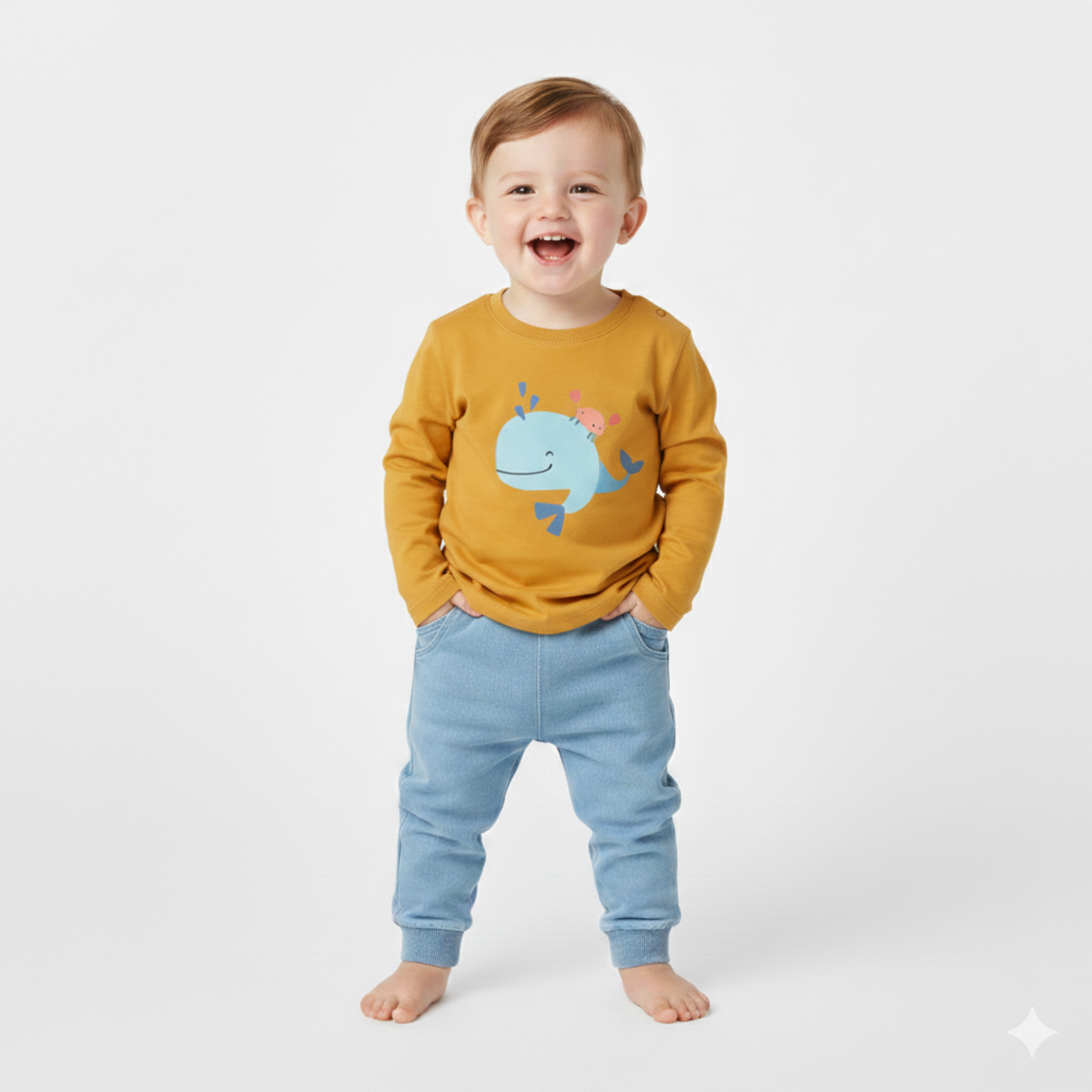 Conjunto malha 2 pç para bebé