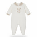 Babygrow branco urso | DEOLINDA