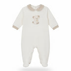 Babygrow branco urso | DEOLINDA