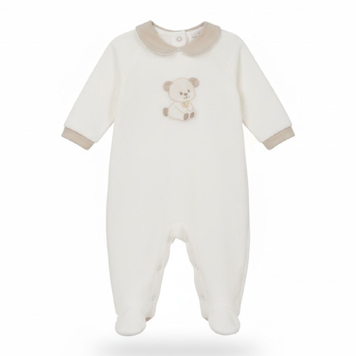Babygrow branco urso | DEOLINDA