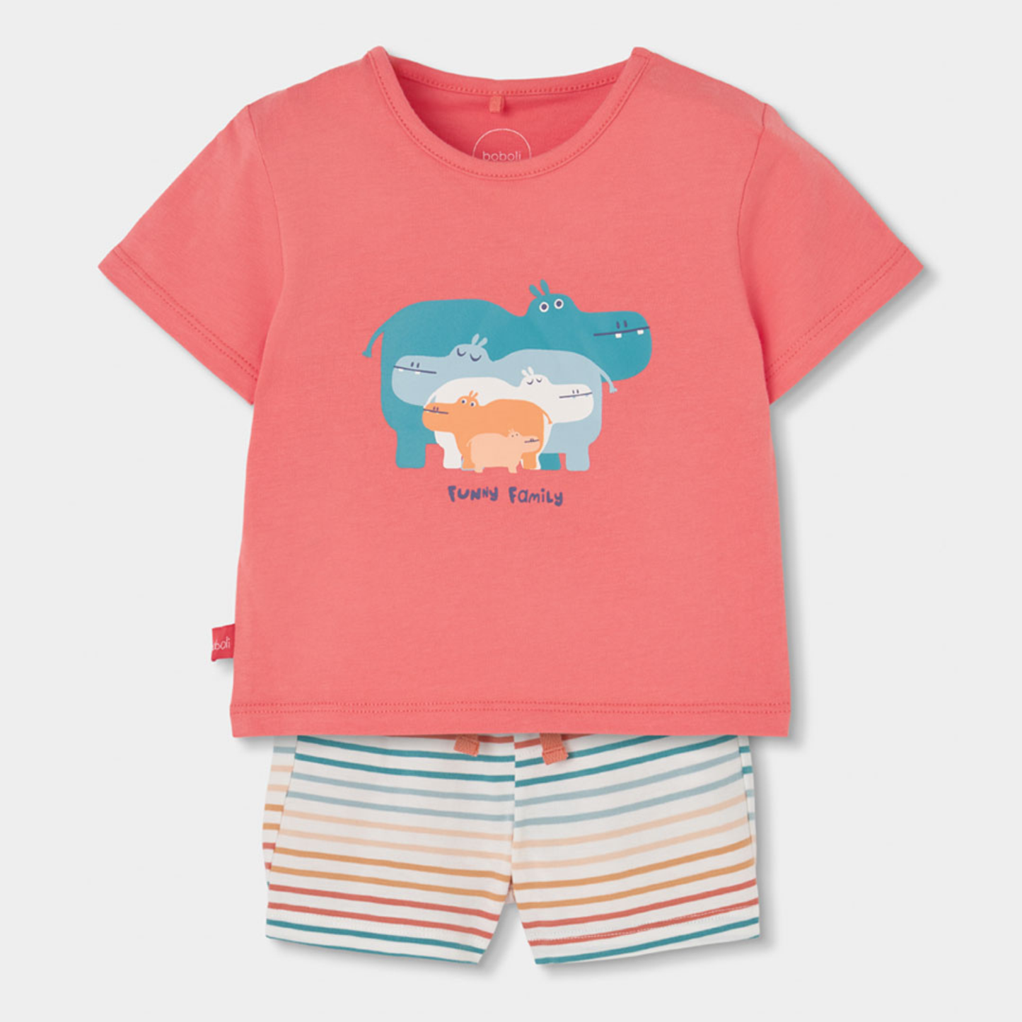 Conjunto de T-shirt e Calções