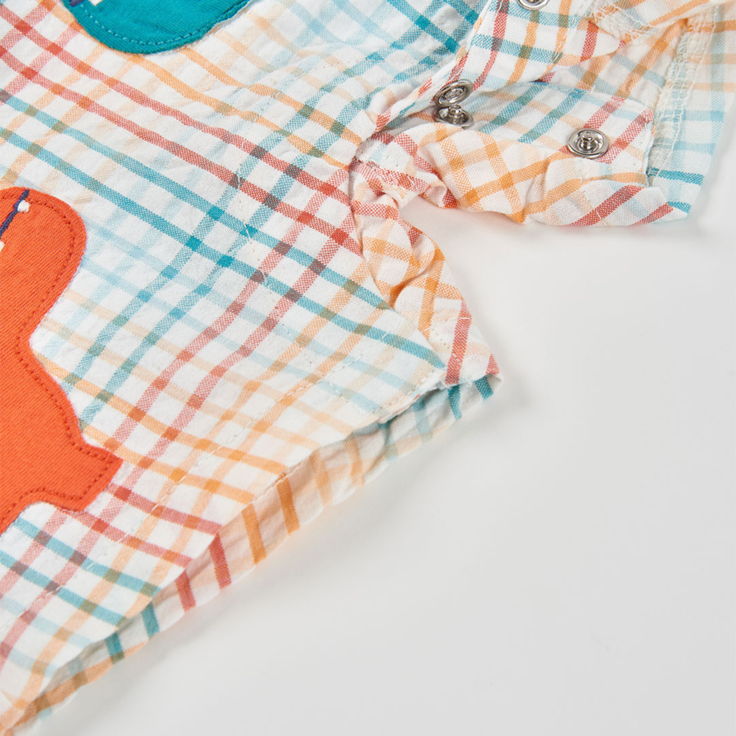 Conjunto de Jardineiras "Rainbow Jungle" e Polo – Frescura e Estilo para Bebé