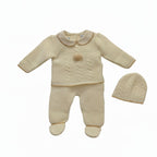 Conjunto para bebé 3pç | Malha