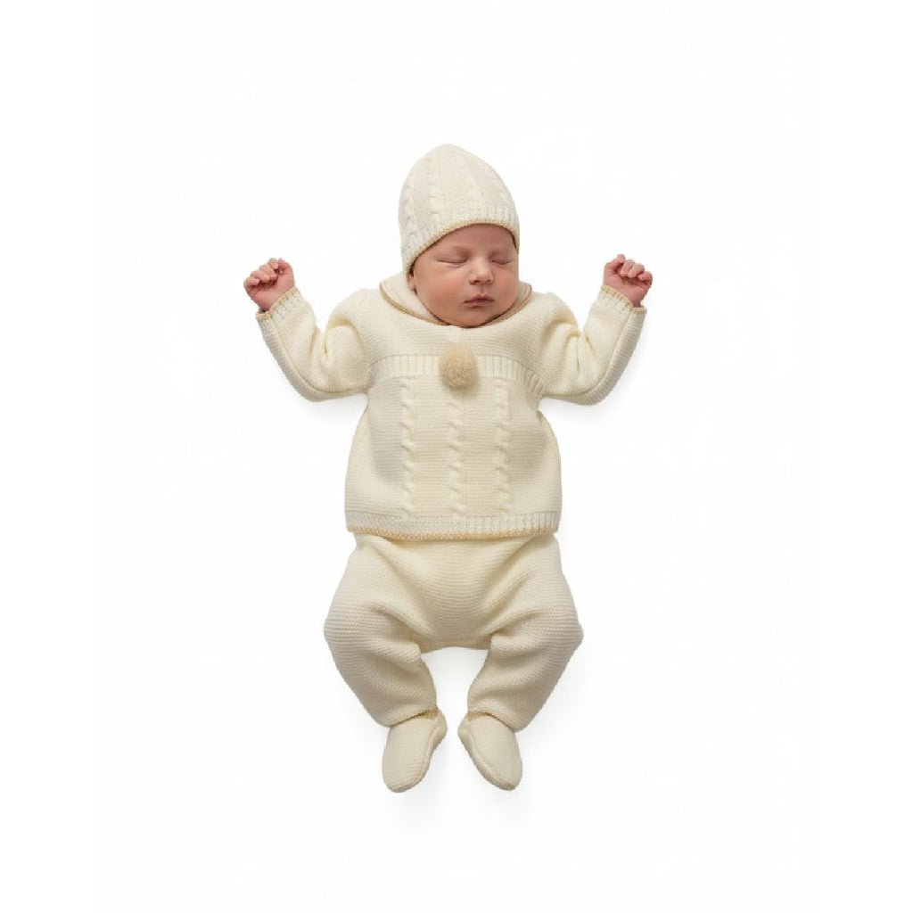 Conjunto para bebé 3pç | Malha