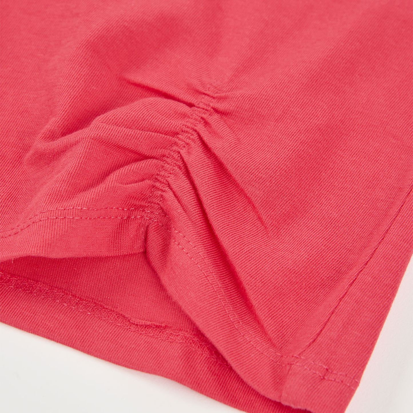 T-shirt Manga Curta Menina - Cerise