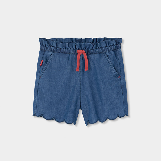 Calções de ganga para menina