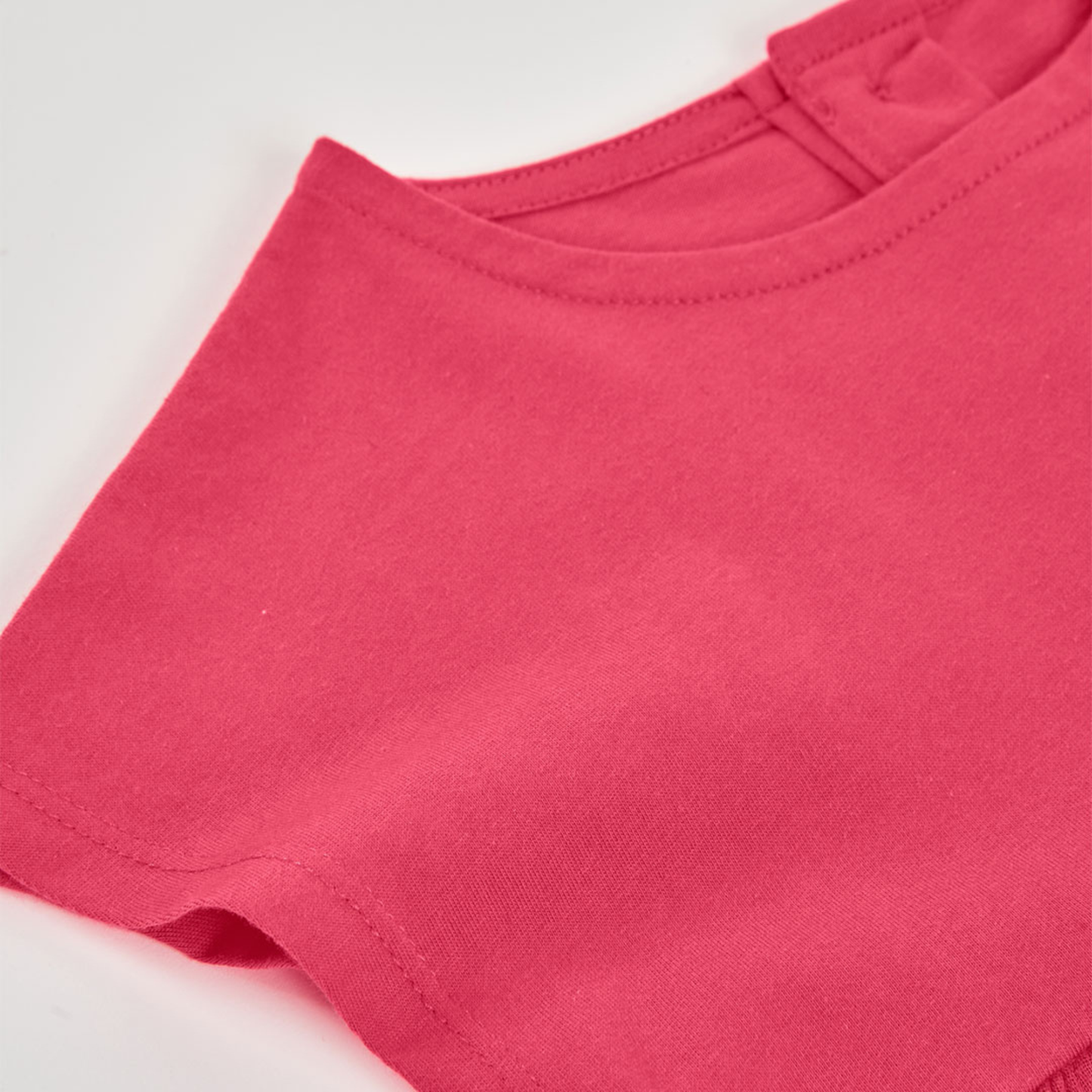 Blusa Combinada com Bainha Bordada
