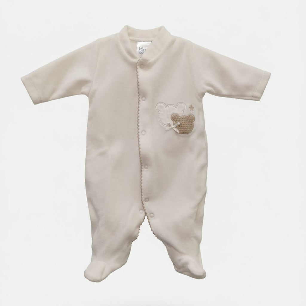 Babygrow branco urso | BABI