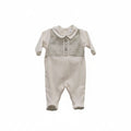 Babygrow veludo pérola "chess" | BABI
