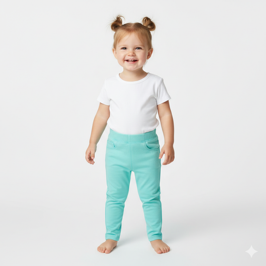 Leggings Turquesa para Criança