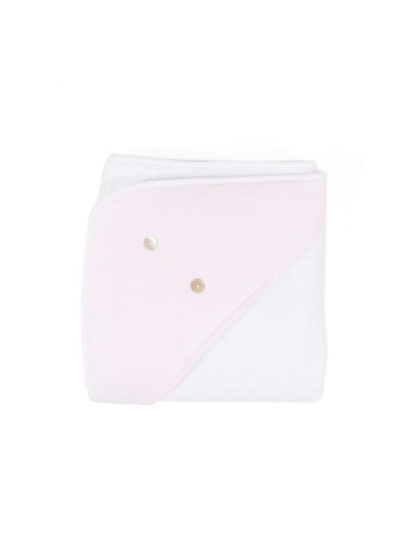 Toalha de Banho com Capuz 80x80 CM - Rosa