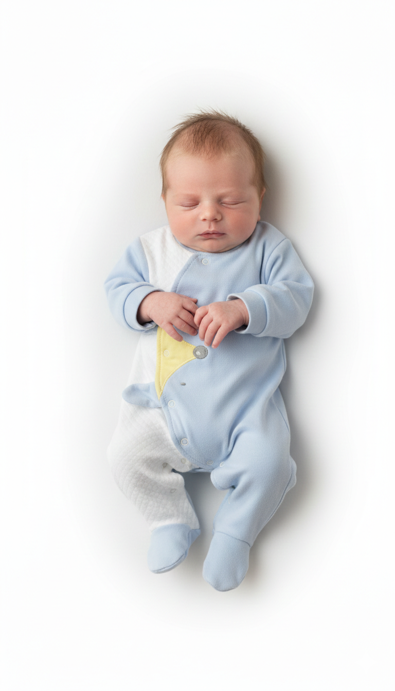 Babygrow para bebé Menino- Azul