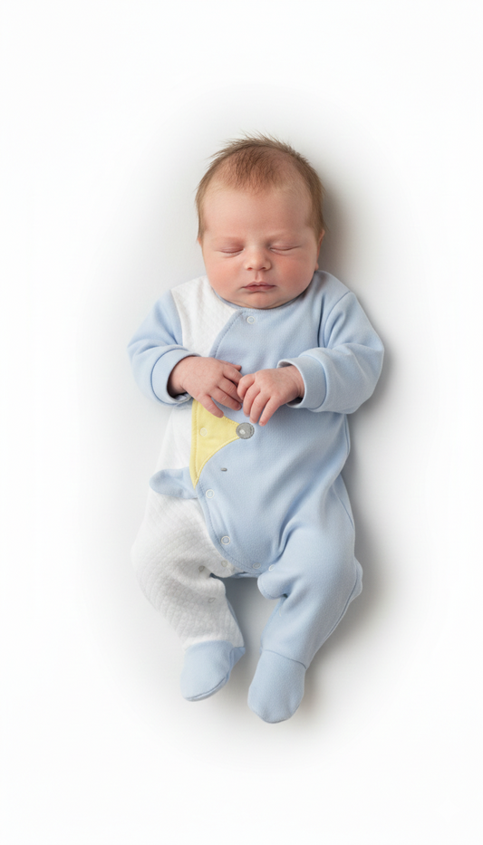 Babygrow para bebé Menino- Azul
